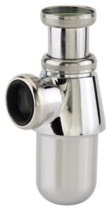 Siphon Laiton chromé pour simple cuve - Diamètre 40 - SLAC - CODIGEL main image 1