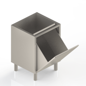 Meuble modulaire en inox