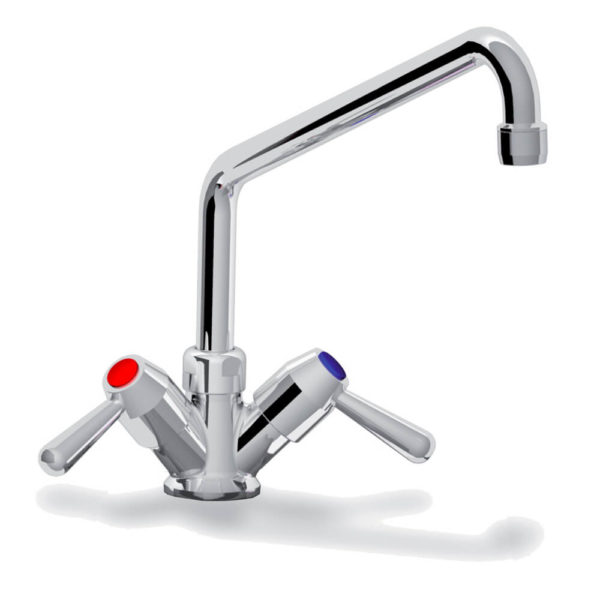 Robinet mélangeur inox débit 16L/min