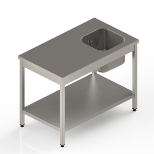 Table du chef en inox professionnelle